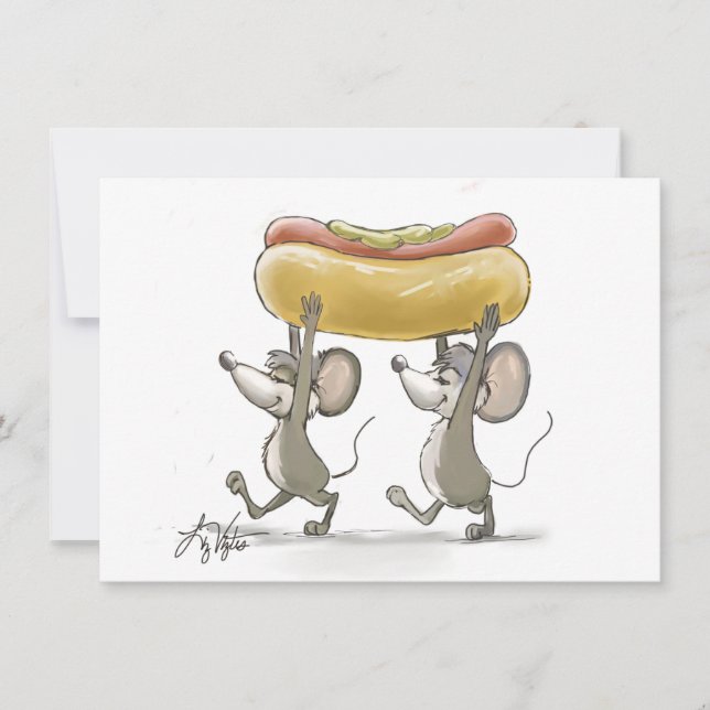 Invitación Cuarto de Picnic/BBQ del Mic y del mac de las (Anverso)