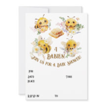 Invitación Cuatro Abejas