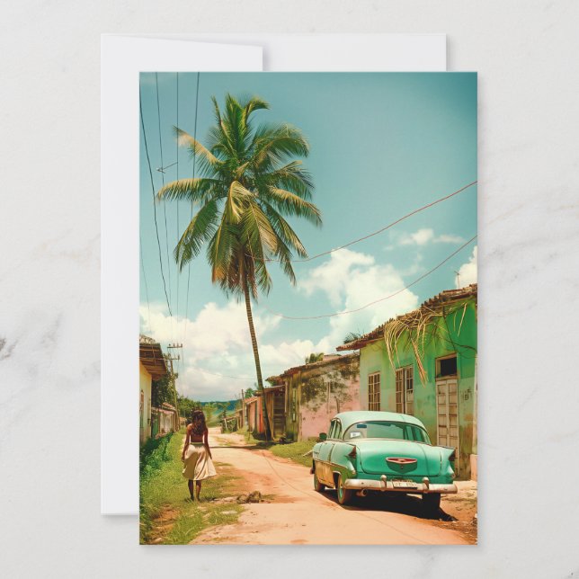 Invitación Cubana del Campo (Anverso)