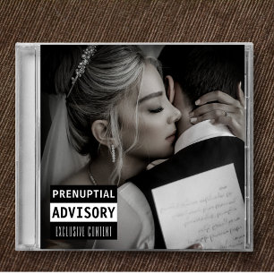 Invitación Cubierta de álbum de CD de música Boda Guardar la