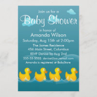 Cubre Rubber Ducky Baby Shower