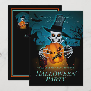 Invitación Cuchillón de sombrero superior