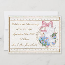 Invitación Cuddle Creek® Vintage Dove