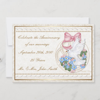 Invitación Cuddle Creek® Vintage Dove