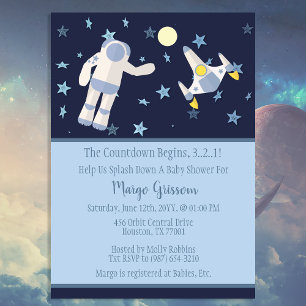 Invitación Cuenta regresiva del espacio ultraterrestre inicia