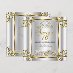 Invitación Cuento de Hadas Cumpleaños 16 Cumple 16 Cumpleaños