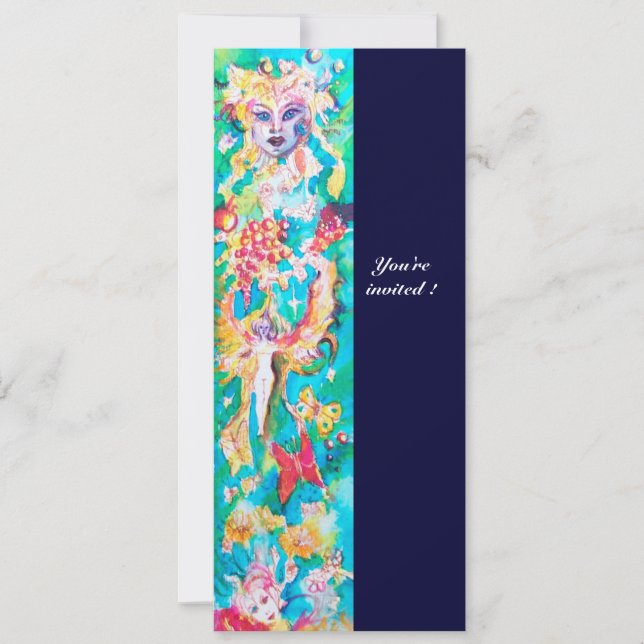 Invitación CUENTO DE HADAS DE LA UVA 9a (Anverso)