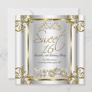 Invitación Cuento de Hadas Dulces 16 Cumpleaños 16º Aniversar