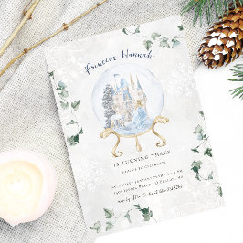 Invitación Cuento de Hadas Elegante | Cumpleaños de la Prince