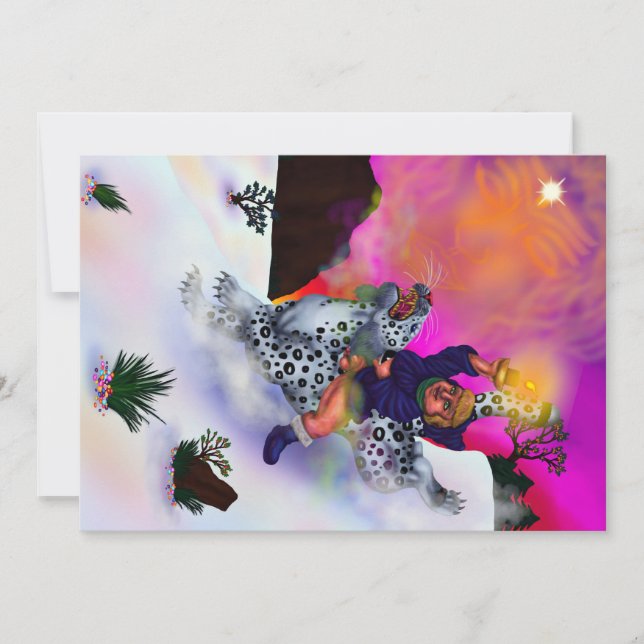 Invitación Cuento de Hadas Fantasía Luz de Esperanza arte de  (Anverso)