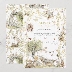 Invitación Cuento   Fiesta de Cumpleaños en el Bosque de Made