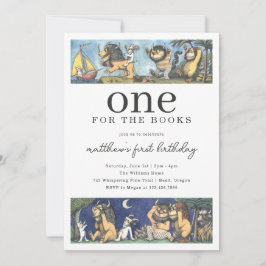 Invitación Cuento Salvaje Aventura del Primer Cumpleaños