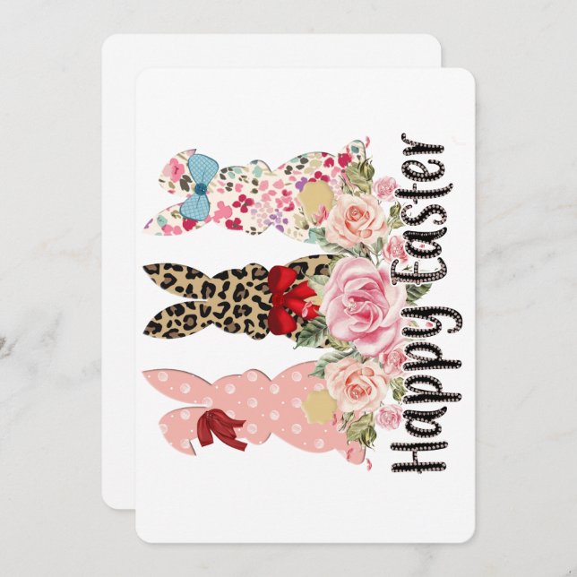 Invitación Cuerda de Pascua (Anverso / Reverso)