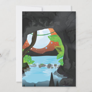 Invitación Cueva de la Selva Tropical