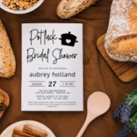 Cuidada ducha de novia de Black Potluck Bridal