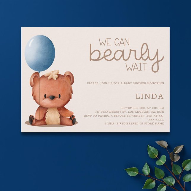 Invitación Cuidada, podemos anticipar Baby Shower (Subido por el creador)