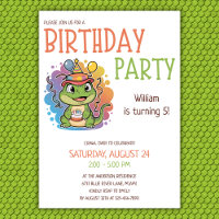 Cuidados niños coloridos Reptiles Fiesta de cumple