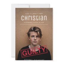 Culpable por graduación de la ley imputada