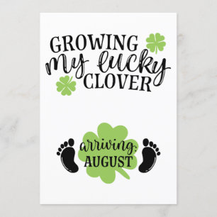 Invitación Cultivando mi afortunado amante que llega a agosto