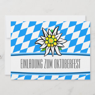 Invitación cultura alemana del Oktoberfest