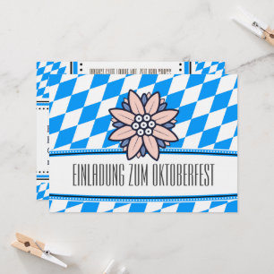 Invitación cultura alemana del Oktoberfest