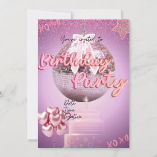 Invitación Cumpleañera