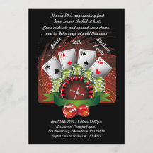 Cumpleañero de cualquier edad, póquer, juego, casi