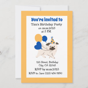 Invitación Cumpleaños