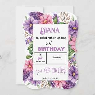 Invitación Cumpleaños