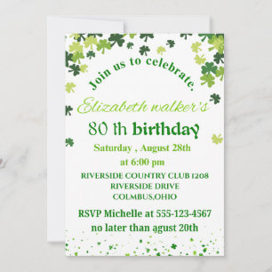 Invitación Cumpleaños