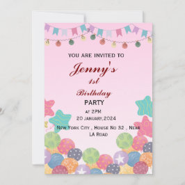 Invitación Cumpleaños