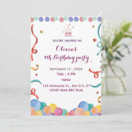 Invitación Cumpleaños