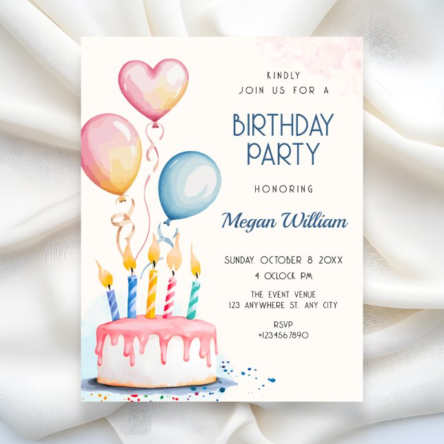 Invitación Cumpleaños  (Subido por el creador)