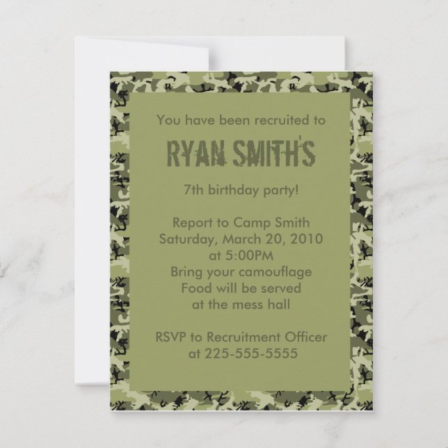 Invitación Cumpleaños (Anverso)