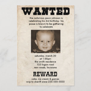 Invitación Cumpleaños