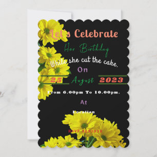 Invitación Cumpleaños