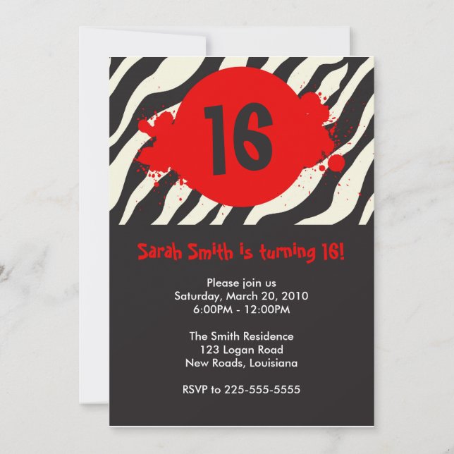 Invitación Cumpleaños (Anverso)
