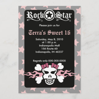 INVITACIÓN CUMPLEAÑOS 16 SEXTO DEL PUNK DE CALLEJERÍA