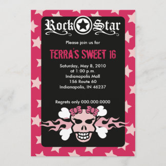 INVITACIÓN CUMPLEAÑOS 16 SEXTO DEL PUNK DE CALLEJERÍA