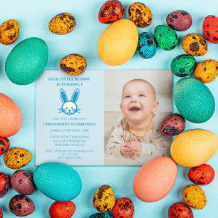 Invitación Cumpleaños 1 de Conejito