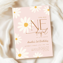 Cumpleaños 1 de Daisy Little Miss ONEderful