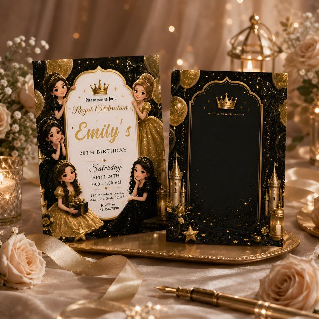 Invitación Cumpleaños 20 de la Princesa Real (Subido por el creador)