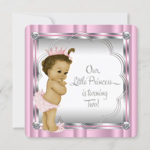Invitación Cumpleaños 2 de Princesa