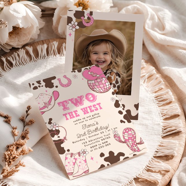 Invitación Cumpleaños 2 de Two the West Cowgirl (Subido por el creador)
