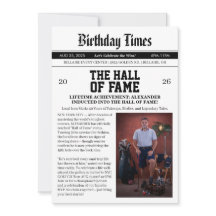 Cumpleaños 50 de Newspaper Golf
