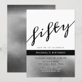 Invitación Cumpleaños 50 del Hombre Moderno