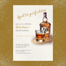 Cumpleaños 50 del Whisky Envejecido a la Perfecció