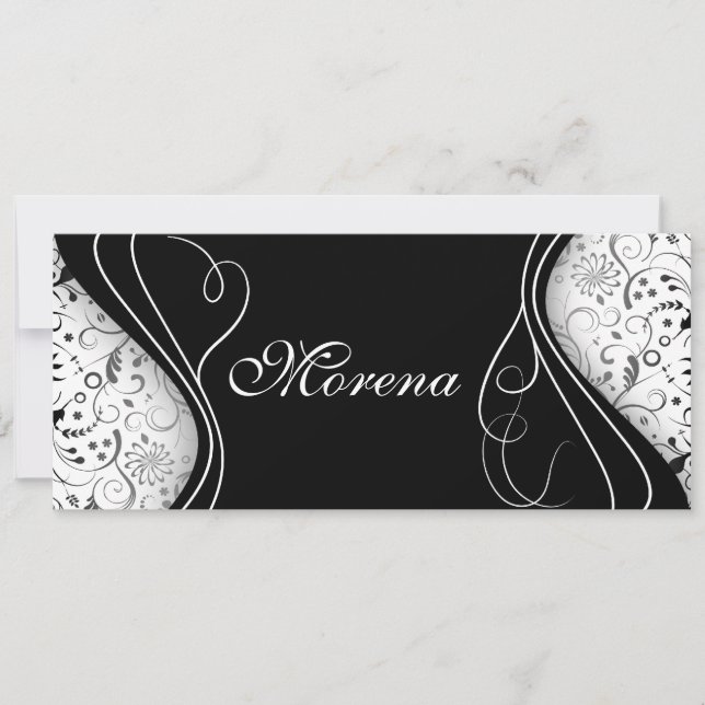 Invitación cumpleaños 50 horizontal (Anverso)