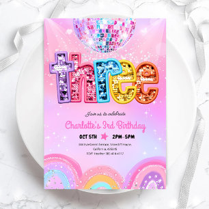 Invitación Cumpleaños 5 de Camiones de Construcción