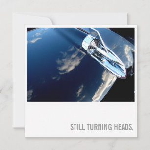 Invitación Cumpleaños 75 de los amantes del automóvil - Cabez